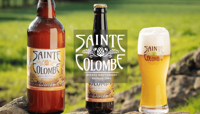 Bannière avec logo de la marque