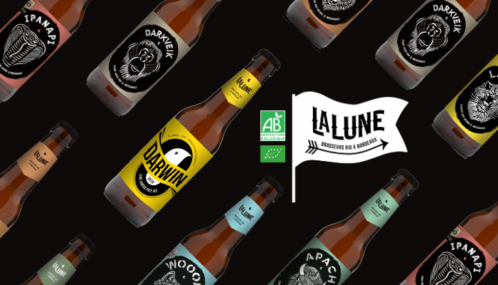 Bannière avec logo de la marque