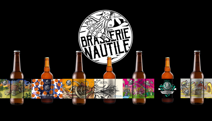 Bannière avec logo de la marque