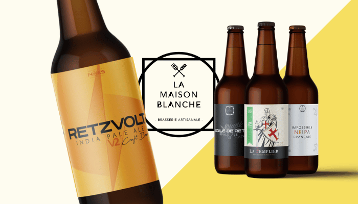 Bannière avec logo de la marque