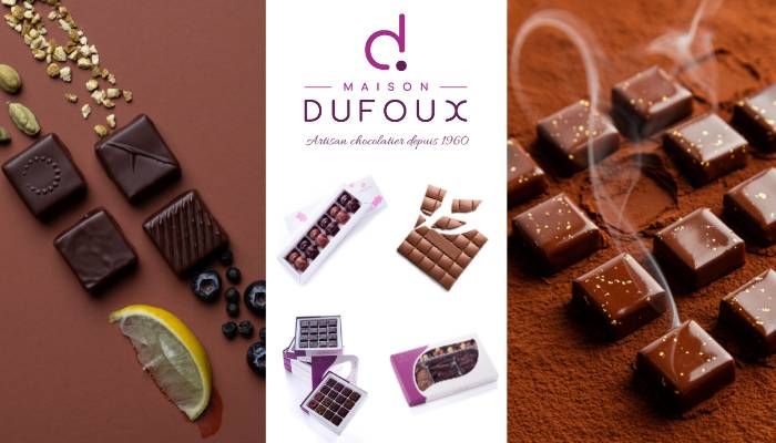 Bannière avec logo de la marque