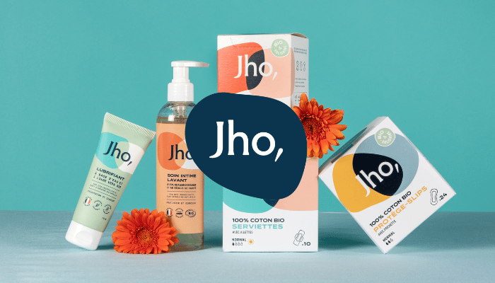 Bannière avec logo de la marque